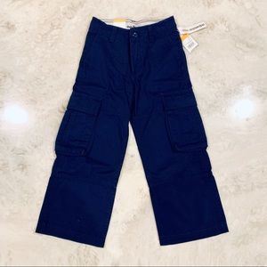 🆕 NWT Oshkosh Navy Blue Cargo Pants Size 7